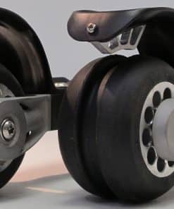 FF Skate Brake System – Full Setup FF 360 V Active Classic roller ski with V-Track wheels and 360° agility frame