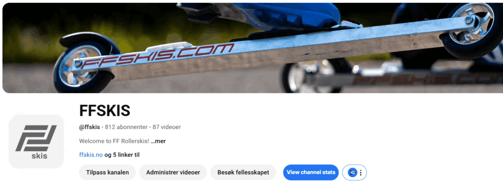 FF Skis roller skiing channel overview