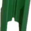 FF PoleControll Green - High-Performance Clip A vibrant green FF PoleControll clip designed for rollerski pole stability and control, featuring a sleek plastic design.