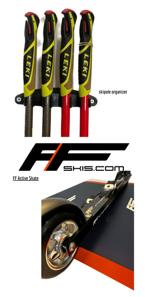 FF Active Skate Rollerskis - Lightweight and Responsive Skating Performance