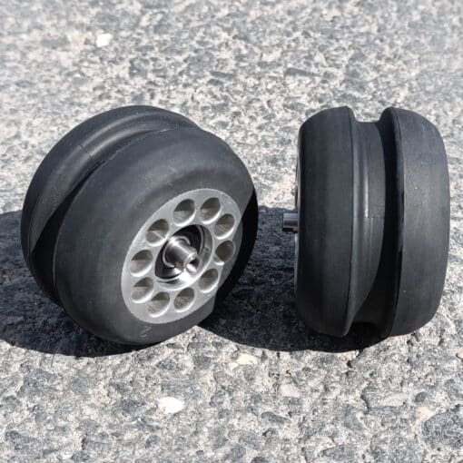 FF-V-Pro-Rollerski-Wheels - Set-of-Two Set of two FF V Pro roller ski wheels designed for durability and high performance